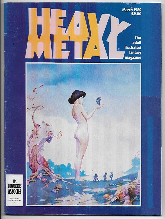 Heavy Metal 1980 March VG/FN