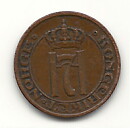 Norge 1 öre 1911 1?/1