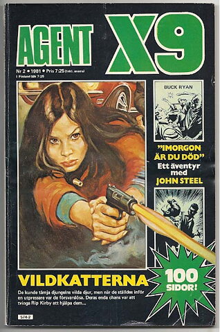 Agent X9 1981 Nr 2 VG-