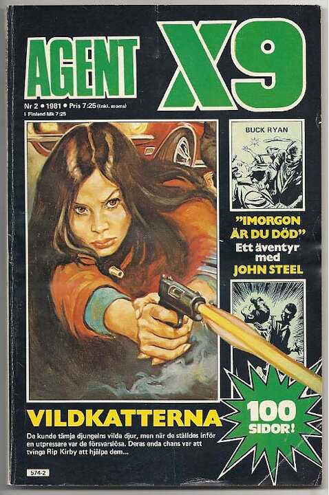 Agent X9 1981 Nr 2 VG-