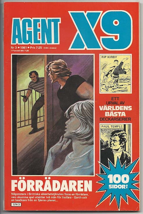 Agent X9 1981 Nr 3 VG/FN