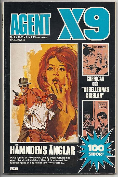 Agent X9 1981 Nr 4 FN