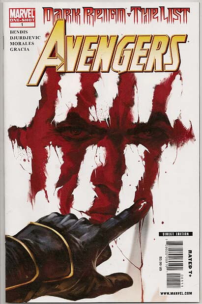 Dark Reign: The List - Avengers # 1 NM Ny Import