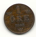 1 öre 1885 1