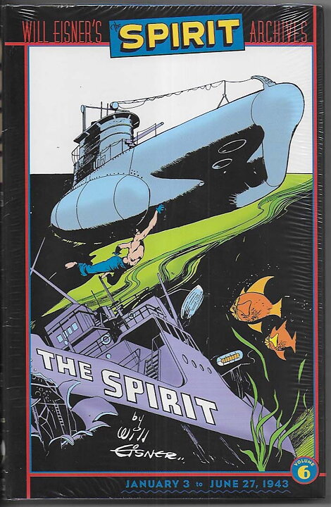 Spirit Archives Volume 6 HC NM Ny Inplastad 1st Print