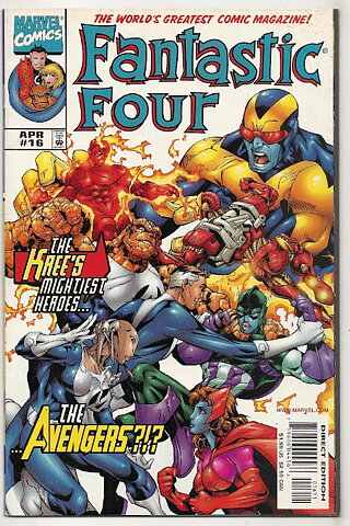 Fantastic Four Volume 3 # 16 NM-