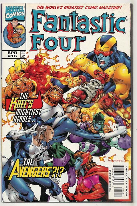 Fantastic Four Volume 3 # 16 NM-
