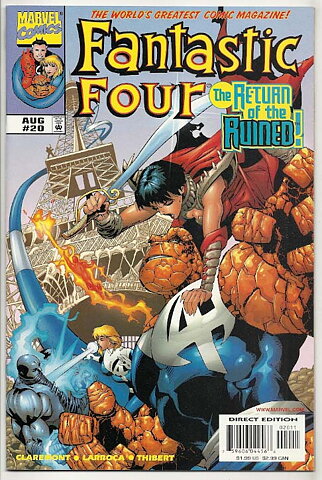 Fantastic Four Volume 3 # 20 NM-