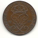 5 öre 1925 nära 1+