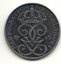 5 öre 1946 1+/01