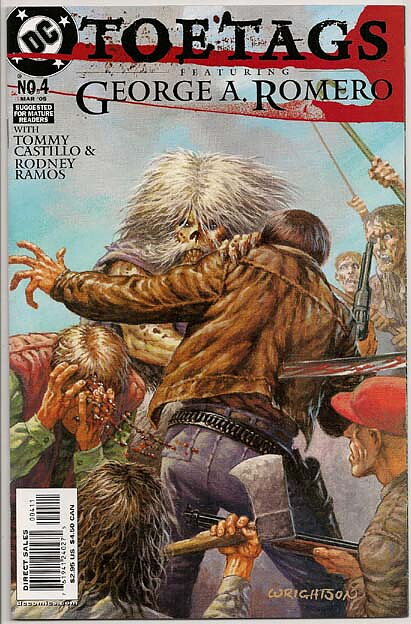 Toe Tags Featuring George A. Romero # 4 VF-NM