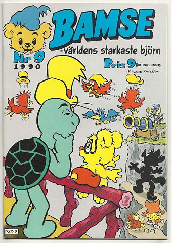 Bamse 1990 Nr 9 NM Ny Oläst 