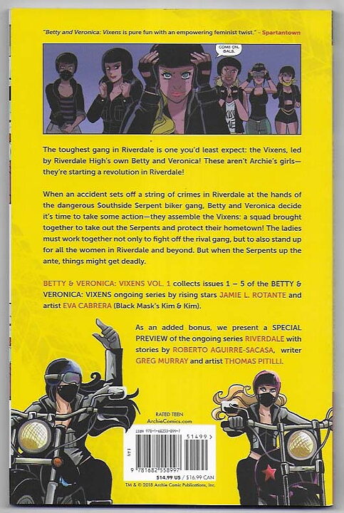 Betty & Veronica: Volume 1 - Vixens TP NM
