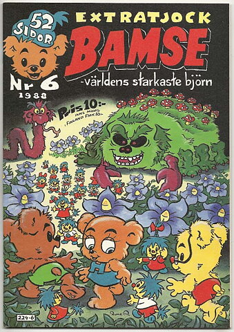 Bamse 1988 Nr 6 NM Ny Oläst 