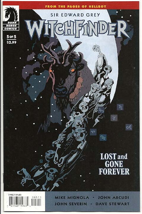 Sir Edward Grey, Witchfinder: Lost and Gone Forever # 5 NM Ny Import