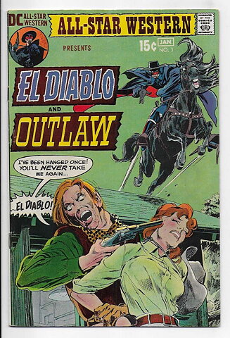 All-Star Western # 3 VF- Origin El Diablo