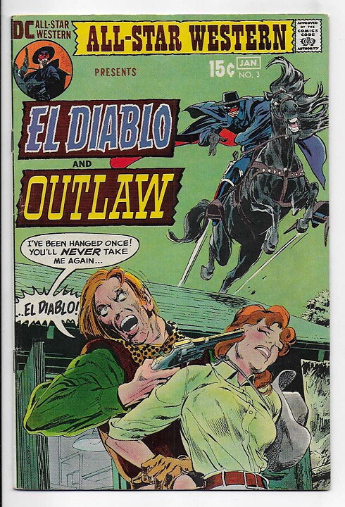 All-Star Western # 3 VF- Origin El Diablo