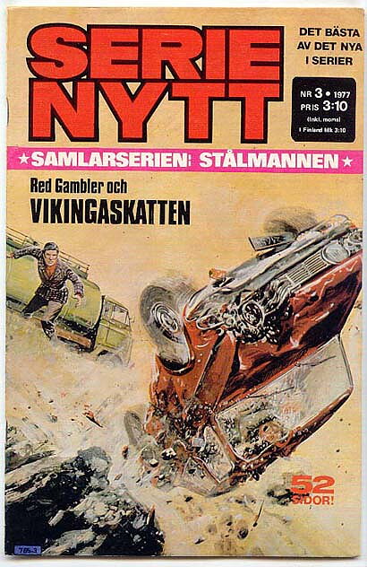 Serienytt 1977 Nr 3 VG/FN