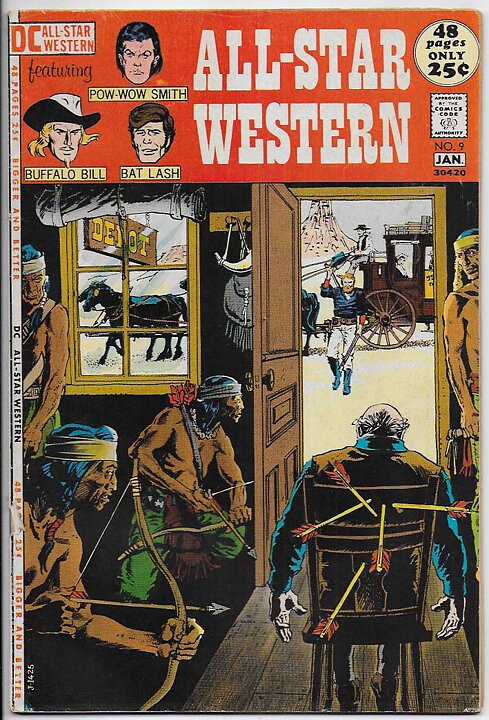 All-Star Western # 9 FN/VF Lös Vid 1 Nit