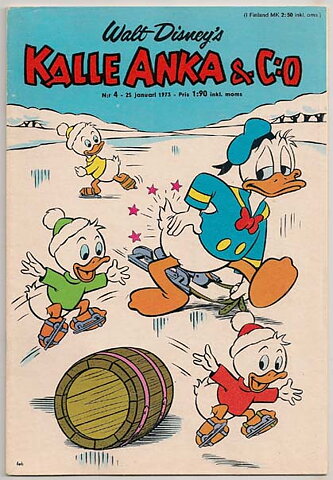 Kalle Anka & C:O 1973 Nr 4 VF-
