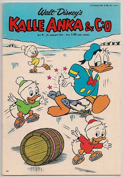 Kalle Anka & C:O 1973 Nr 4 VF-