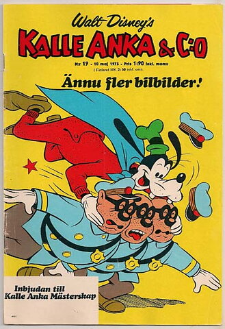 Kalle Anka & C:O 1973 Nr 19 VG