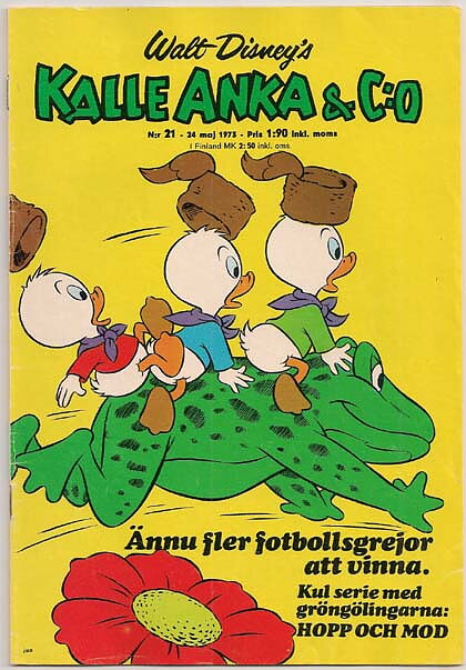 Kalle Anka & C:O 1973 Nr 21 VG