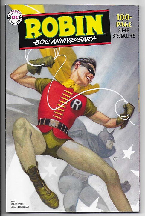 Robin 80th Anniversary 100-page Super Spectacular 1950's Variant Cover NM Ny Import