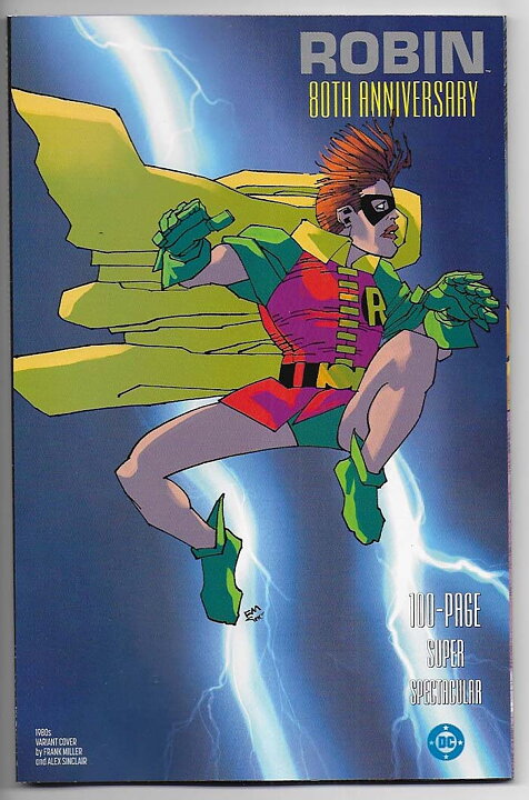 Robin 80th Anniversary 100-page Super Spectacular 1980's Variant Cover NM Ny Import