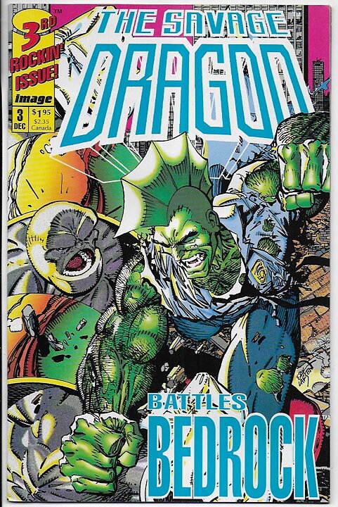 Savage Dragon Limited Series # 3 VF/NM with Coupon