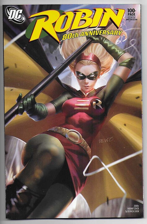 Robin 80th Anniversary 100-page Super Spectacular 2000's Variant Cover NM Ny Import