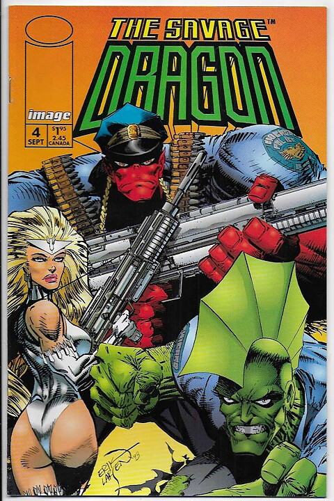 Savage Dragon # 4 VF/NM