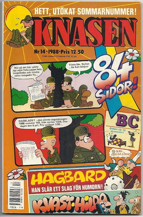 Knasen 1988 Nr 14 VF