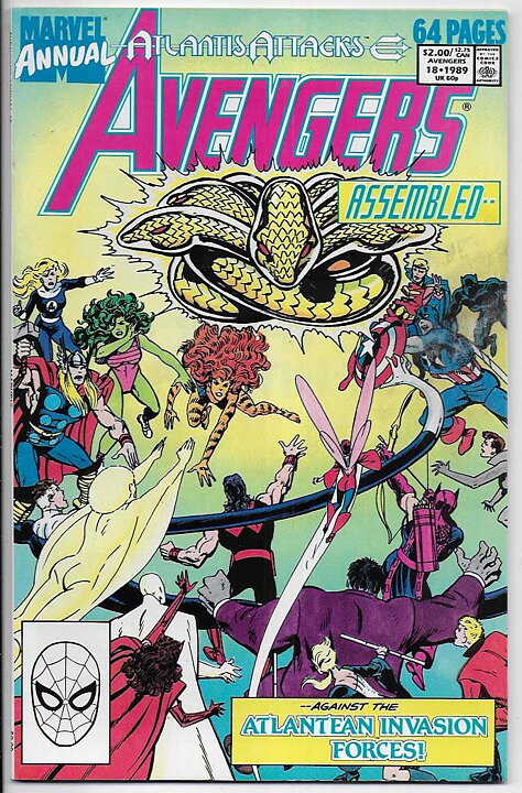 Avengers Annual # 18 NM-