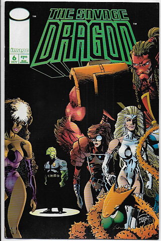 Savage Dragon # 6 VF/NM