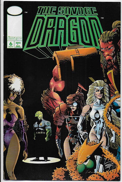 Savage Dragon # 6 VF/NM