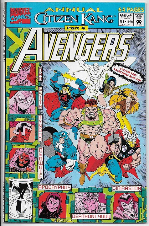 Avengers Annual # 21 VF/NM