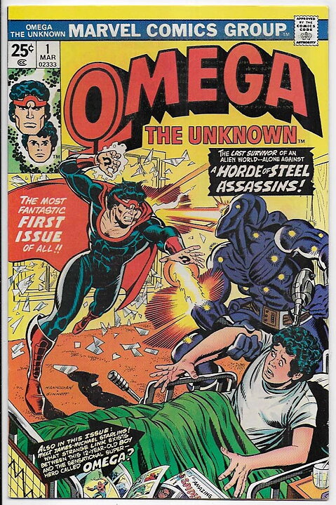 Omega The Unknown # 1 NM- 1st Issue/1st Omega