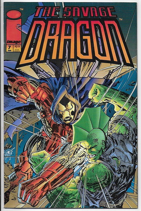 Savage Dragon # 7 VF/NM