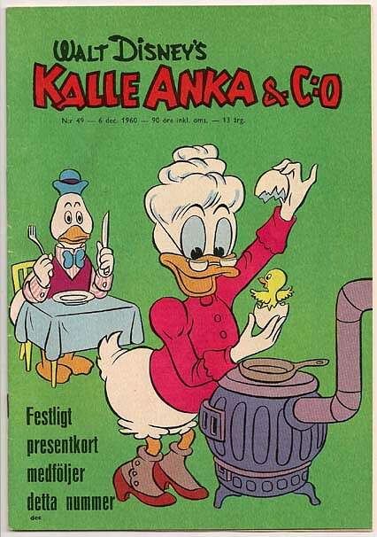 Kalle Anka & C:O 1960 Nr 49 FN+