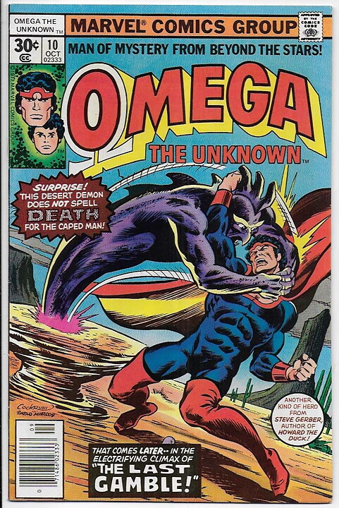 Omega The Unknown # 10 NM-