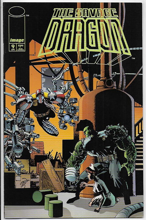Savage Dragon # 9 VF/NM
