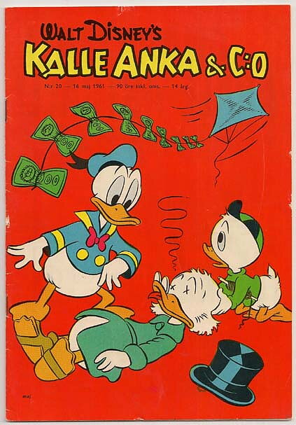 Kalle Anka & C:O 1961 Nr 20 VG