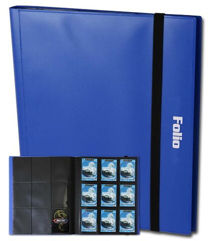 BCW FOLIO Album för 360 st kort - Blå (1 st)