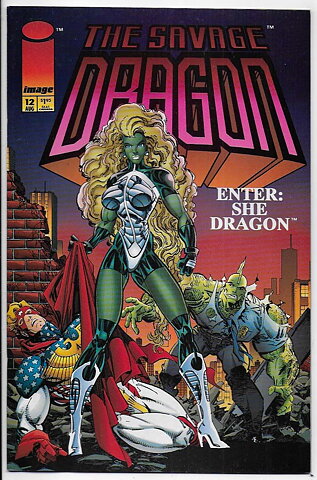 Savage Dragon # 12 VF/NM