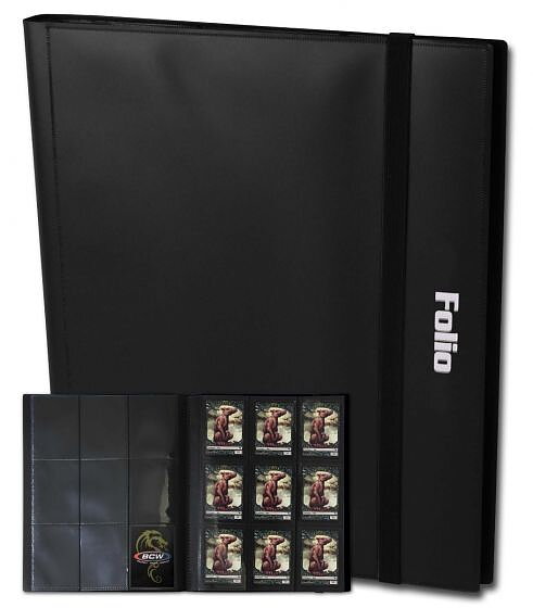BCW FOLIO Album för 360 st kort - Svart (1 st)