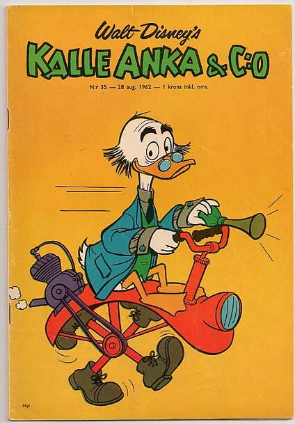 Kalle Anka & C:O 1962 Nr 35 FN+