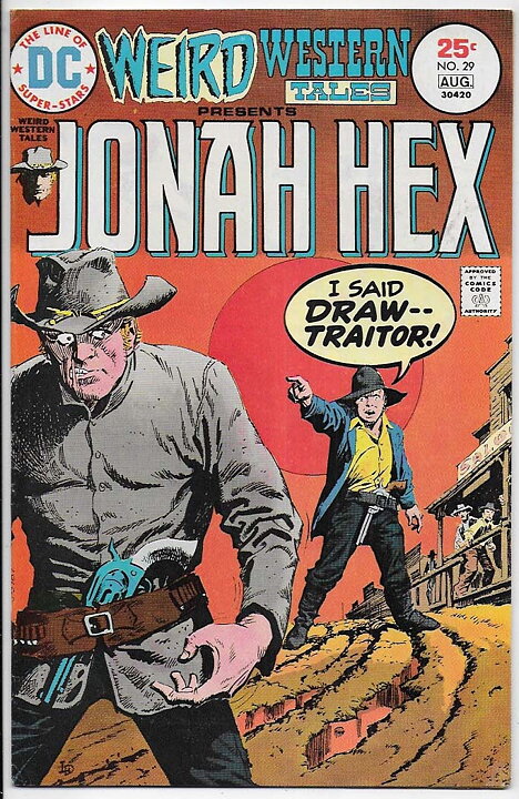 Weird Western Tales # 29 VF Origin Jonah Hex/1st Quentin Turnbull