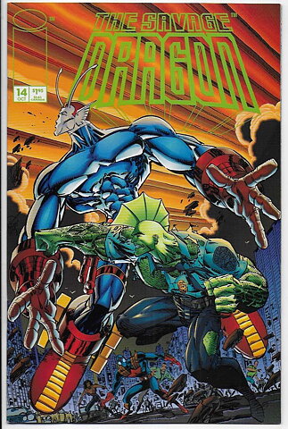 Savage Dragon # 14 VF/NM