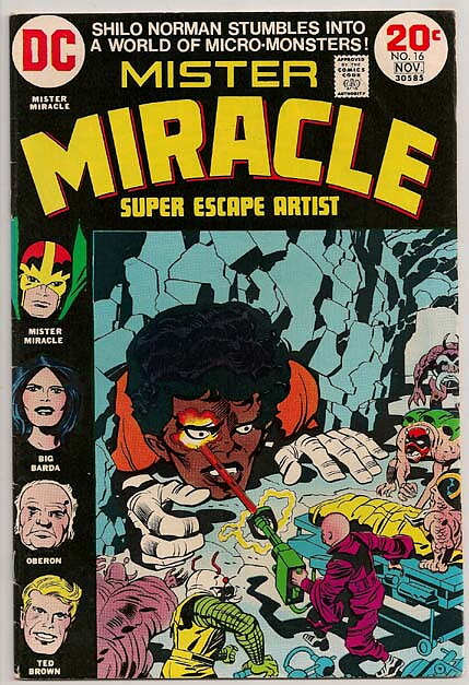 Mister Miracle # 16 FN/VF Jack Kirby